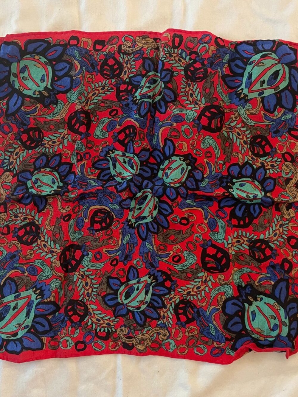 Ginnie Johansen Inc. silk pocket square